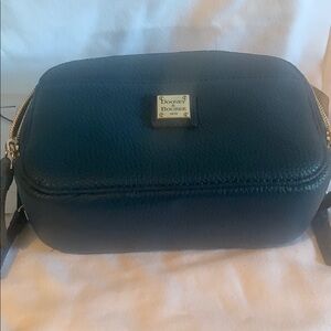 Dooney & Bourke Blue Pebble Leather Crossbody Bag